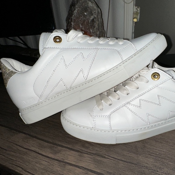 Zadig & Voltaire Smooth Calfskin Back Sneaker - Picture 1 of 3